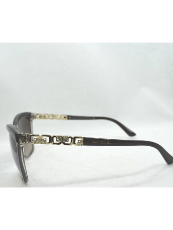 BVLGARI 8163-B 5384/13 Multicolor Brown Sunglasses Italy Designer main image 5